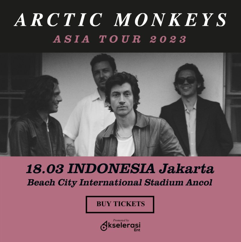 Arctic Monkeys Asia Tour 2023 - Indonesia – Indonesia Expat