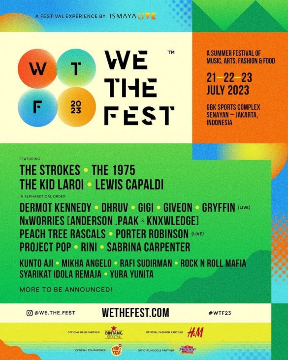 WE THE FEST 2023 Indonesia Expat